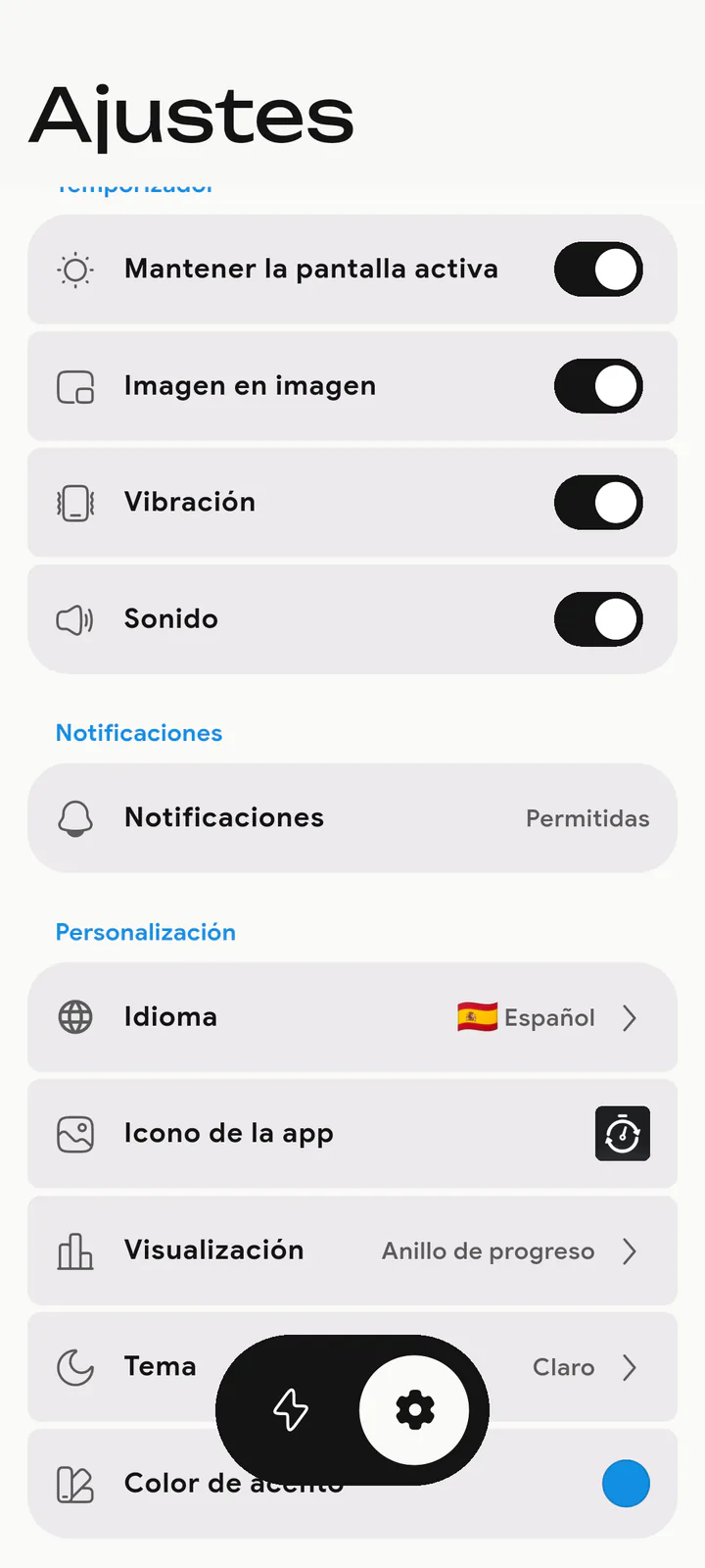 Personalización de Loop